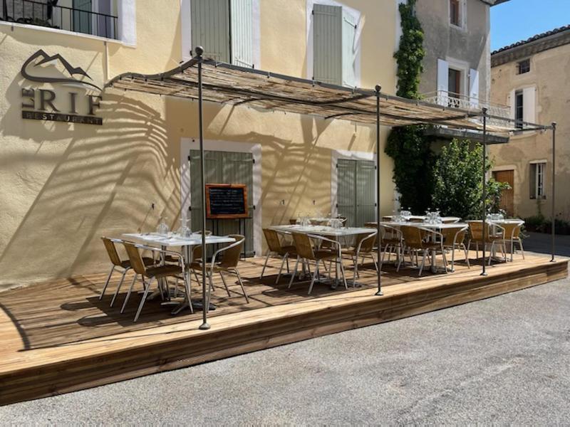 Le Rif Hotel Puygiron Exterior foto